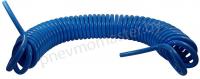 Шланг спиральный PU 1065-7.5м голубой, CDC Pneumatics