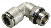 Фитинг L-образный цанговый 8мм - наружная резьба G1/8, CDC Pneumatics