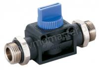Клапан ручной наружная резьба G1/8 - наружная резьба G1/8, CDC Pneumatics