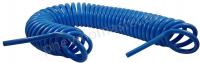 Шланг спиральный PU 0850-10м голубой, CDC Pneumatics