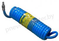 Шланг витой полиуретановый Partner 8мм х 12мм х 5м с быстроразъемами