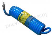 Шланг витой полиуретановый Partner 8мм х 12мм х 10м с быстроразъемами