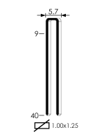 Скоба Е-16, каркасная для пневматического степлера