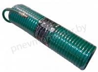 Шланг витой полиуретановый Rock Force 12мм х 18мм х 10м с резьбовыми наконечниками наруж. резьба 1/2''