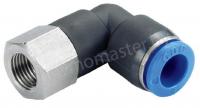 Фитинг L-образный цанговый 12мм - внутренняя резьба G1/4, CDC Pneumatics